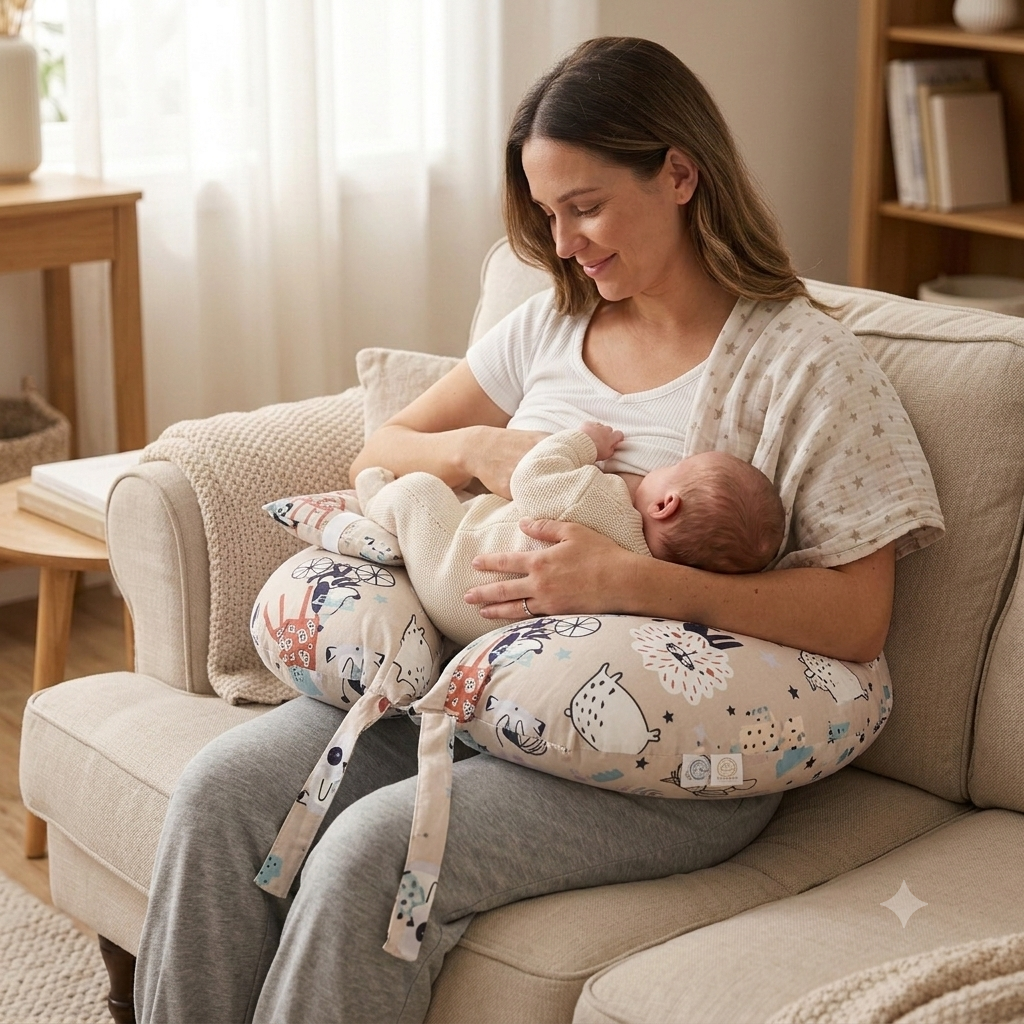 Nursing Pillow&Baby Sitting Support