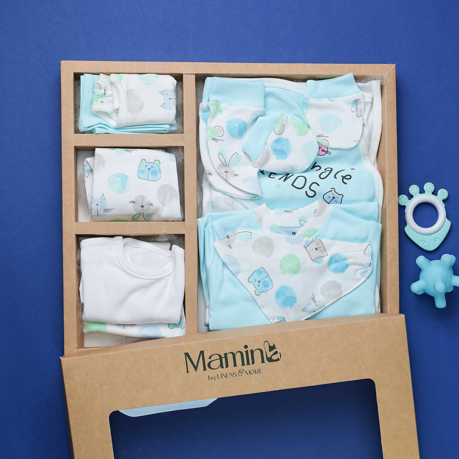 Newborn Hospital Starter Set – 6 Pieces | Complete Baby Essentials
