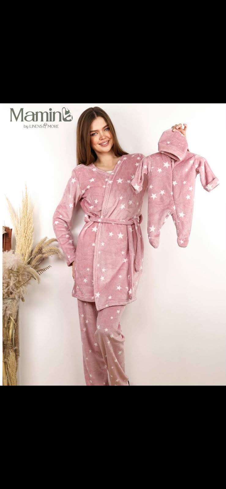 Tuberose Winter Maternity & Baby Set