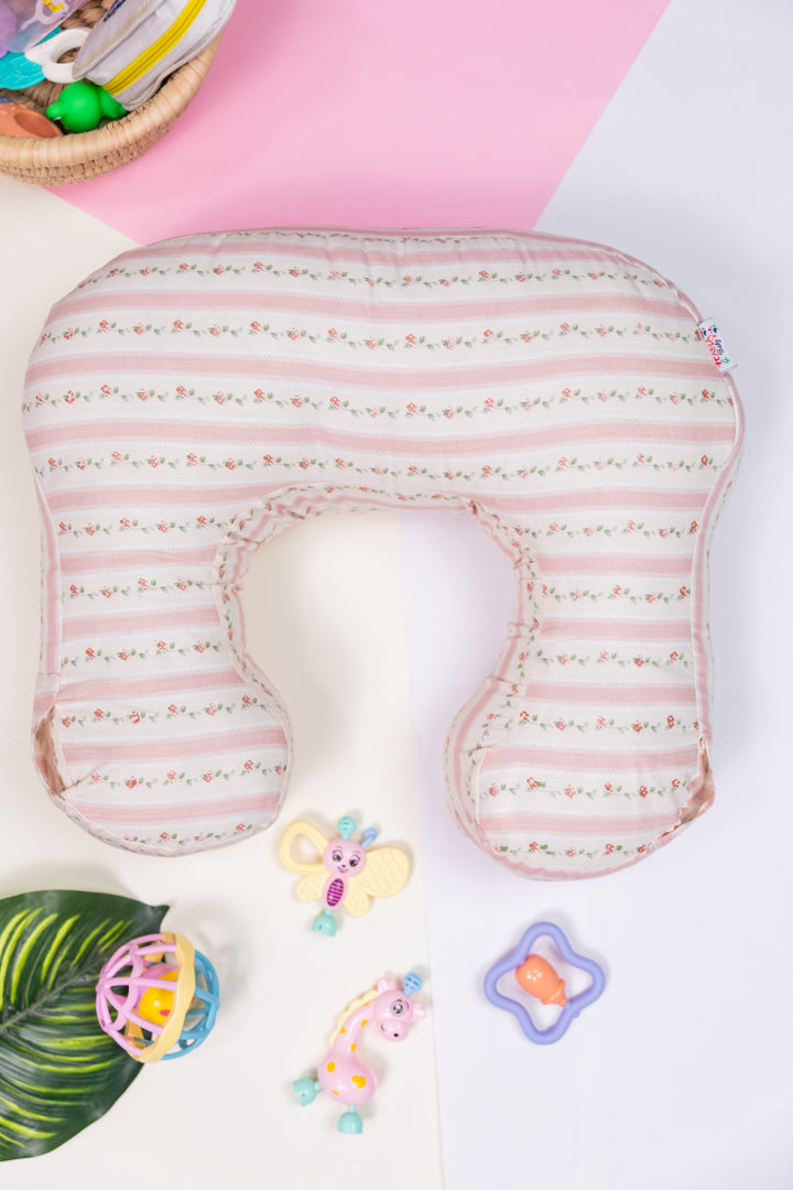 Baby Sitting Training Pillow with Toy Stand