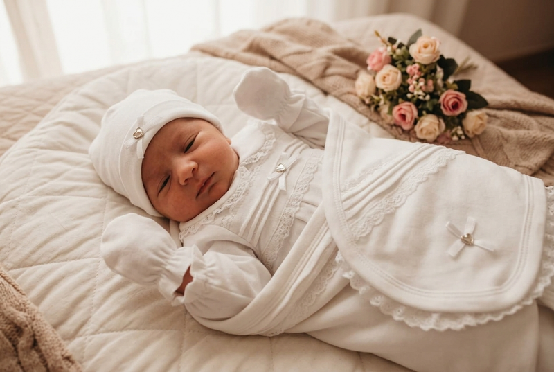 Lilliana Newborn Girl Hospital Set | Premium Cotton Baby Coming Home Outfit
