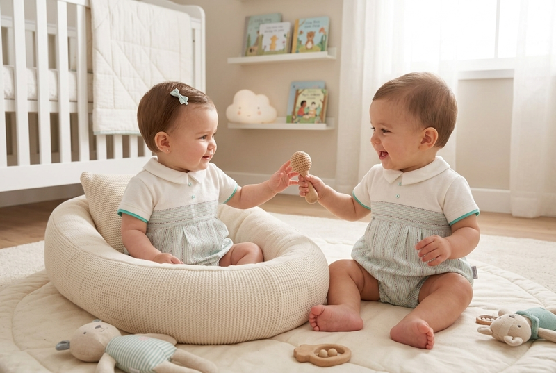 Oliver Baby Unisex Romper | Soft Cotton Baby Romper (3 Months - 18 Months)